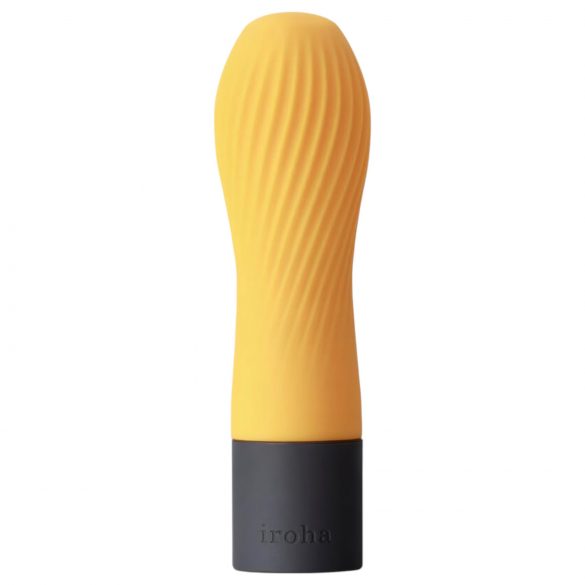 TENGA Iroha Zen - Yuzucha super mekani silikonski vibrator (žuti)