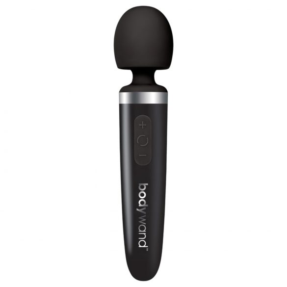 Bodywand Aqua - punjivi mini masažer vibrator (crni)