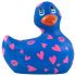 My Duckie Romance 2.0 - vodootporni klitorisni vibrator (plavo-ružičasti)