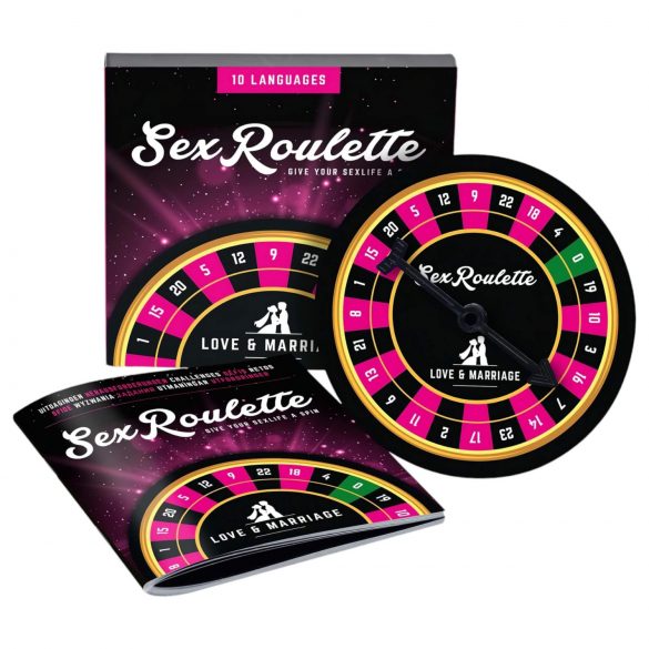 Sex Roulette Love & Married - erotska društvena igra (na 10 jezika)