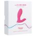 LOVENSE Flexer Panty - punjivi 2u1 vibrator (ružičasti)