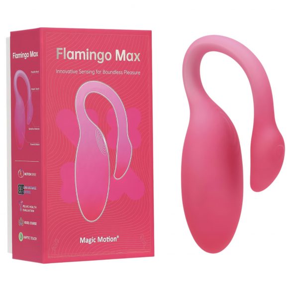 Magic Motion Flamingo Max - pametno vibrirajuće jaje (ružičasto)