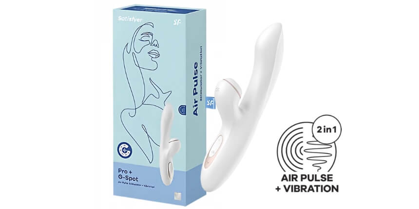 Satisfyer Pro+ G-točka - Klitoralni i G-točka vibrator