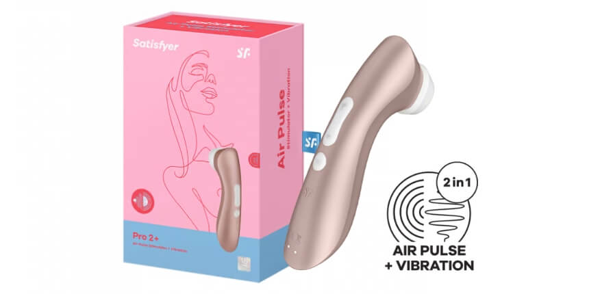 Satisfyer Pro 2+ - Punjivi klitoralni stimulator